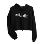 Hashtag Hustle Mafia Crop Hoodie