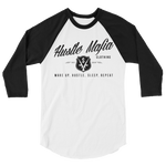 HM Wake Up, Hustle, Sleep, Repeat 3/4 sleeve raglan shirt