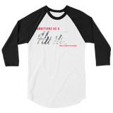 HM Ambitionz as a Hustler 3/4 sleeve raglan shirt