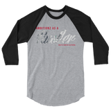 HM Ambitionz as a Hustler 3/4 sleeve raglan shirt