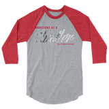 HM Ambitionz as a Hustler 3/4 sleeve raglan shirt