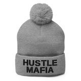 Hustle Mafia Pom-Pom Beanie