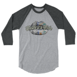 HM Hustle is a Vibe 3/4 sleeve raglan shirt