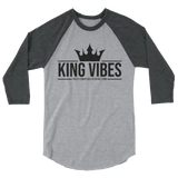 HM King Vibes 3/4 sleeve raglan shirt