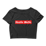 Hustle Mafia Red Women’s Crop Tee